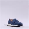 Wonders Towenda Slip On Wedge - Navy Leather